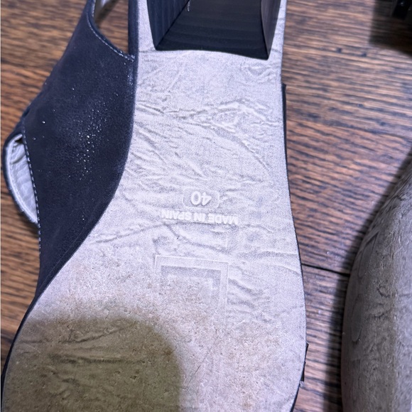 Women's black and silver Dorking low heel shoes size 40 - Picture 8 of 8